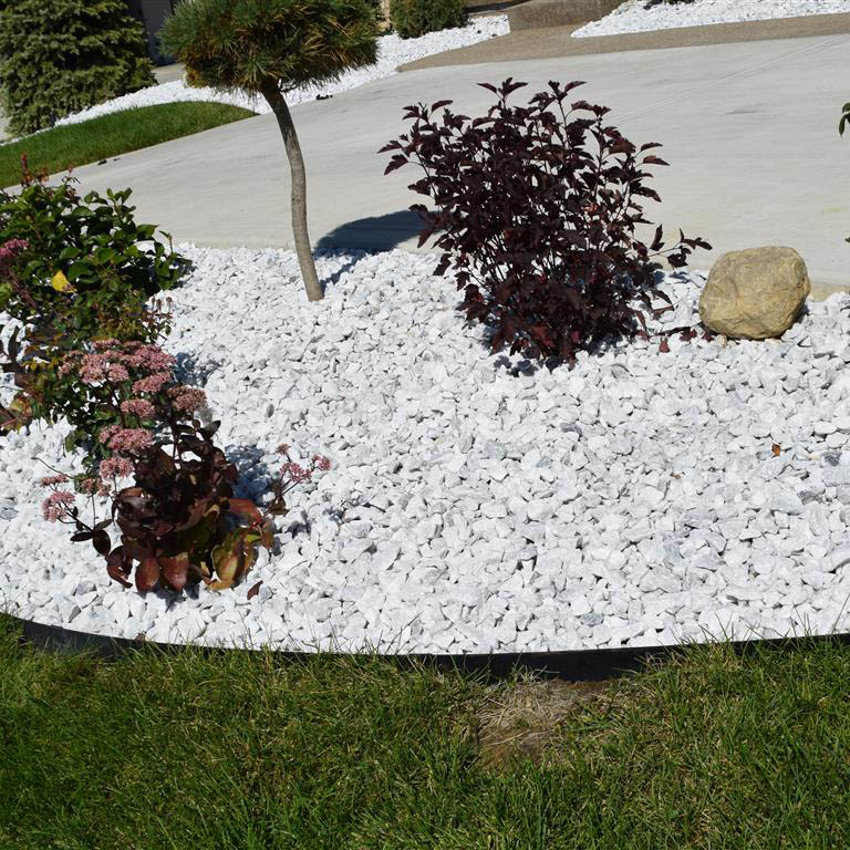 Stone Plus White Marble Chips Gravel, White Marble Chips For Landscaping