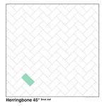 Herringbone 45°