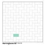 Herringbone 90°
