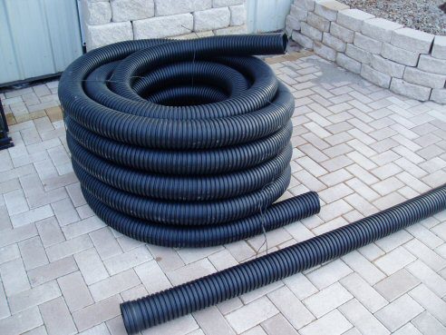 4″ Drainpipe Solid – 100 Ft Roll in.